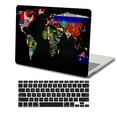 thumbnail image 4 of KSK KAISHEK Only Compatible MacBook Air 13.6 inchs m2 Case 2022.0 Rel. Model A2681, Plastic Hard Case Shell Cover + Black Keyboard Cover, Geography 22, 4 of 5