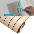 thumbnail image 6 of Dundee Deco Peel and Stick Faux Slat Wallpaper Roll, 24" x 9', Beige, 6 of 8