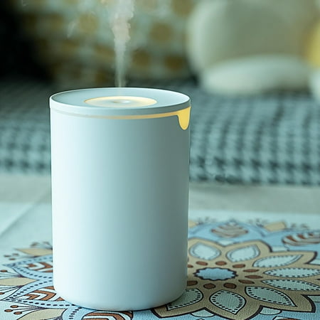 

Aueoe Humidifiers For Bedroom Small Humidifiers For Bedroom New Household Atmosphere Lamp Night Light Water Make-Up Wood Grain Humidifier Desktop Bedroom Small Spray Humidifier Clearance