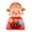 Red, variant on Xirurus Cai Shen Statue Light Sensing Automatic Nodding Wealth God Figurine for Office Car Dashboard Hotel, Gold