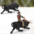 thumbnail image 2 of 2pcs/set Model Toy Interesting Educational Collectible Bullfight Animal Figurine For Teaching Banmo, 2 of 4