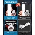 thumbnail image 4 of Luces LED de garaje Pomelotree Hexagon 26520LM 6500K, 5 rejillas, 4 of 9