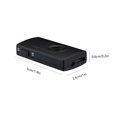 thumbnail image 2 of Receptor transmisor inalámbrico Bluetooth V4.2 Adaptador de audio estéreo de 3,5 mm de baja latencia emparejado para auriculares de TV de PC Guardurnaity EL2267-00B, 2 of 2