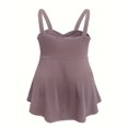 thumbnail image 5 of Bovemsi Women's 2025 Summer Tank - Spliced Backless, Chest Button, Cool Thick Strap, Fashionable Vest Camisole for Under Clothes, 5 of 5