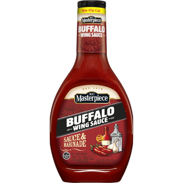KC Masterpiece Buffalo Wing Sauce & Marinade, 16 oz