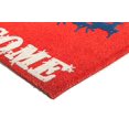 thumbnail image 4 of Imports Decor 553PVCF Santas Tapis de Porte de Traîneau, 4 of 4