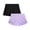 Lilac/Black, variant on RBX Girls Dolphin Athletic Shorts Breathable Mesh Gym Activewear 2 Pack