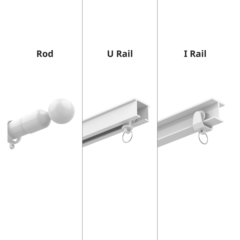 SwitchBot Curtain Rod 3, Rail Slider, Smart Curtain Opener, High