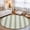 Green, variant on Sage Green Striped Washable Area Rug 4 x 6 ft Modern Classic Stripes Rustic Country Farmhouse Soft Non Slip Rugs Stain Repellent Indoor Felt Carpet for Living Dining Room Bedroom Home Office