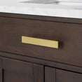 thumbnail image 3 of Water Creation Chestnut 48" Wood Single Bathroom Vanity in Brown Oak/Gold, 3 of 9
