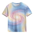thumbnail image 5 of Bnwani Boys T Shirts Short Sleeve Comfortable Girls Shirts Breathable Tee Multicolor Sizes 3-15, 5 of 9