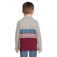 thumbnail image 3 of Wrangler Toddler Boys’ Long Sleeve Polo Shirt, Size 2T-5T, 3 of 5