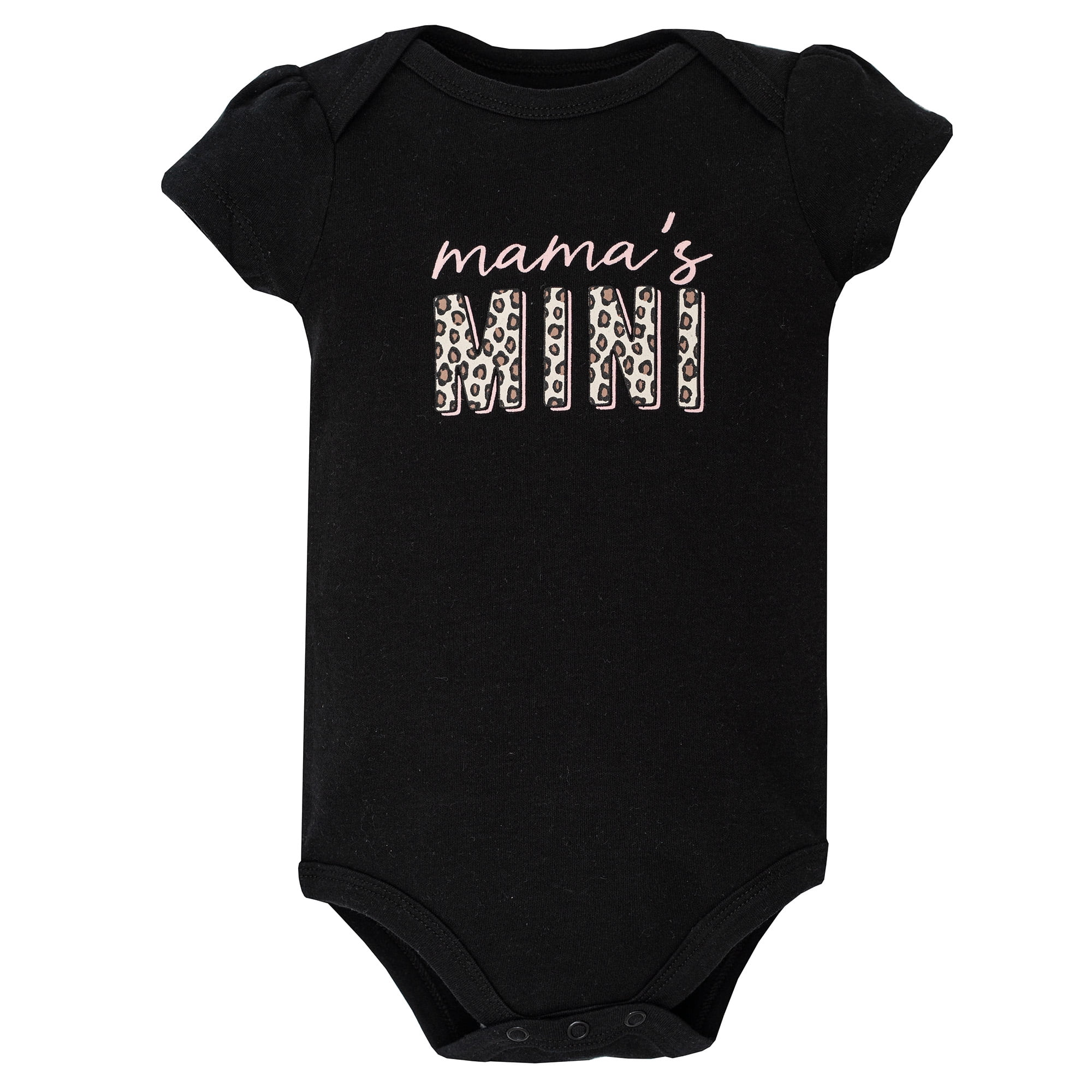 Hudson Baby Infant Girls Cotton Bodysuits 5-Pack, Purrfect, Preemie
