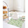 thumbnail image 4 of Spring Leaves Kitchen Dish Towels for Drying Dishes Set of 2, Pastoral Garden Botanical Watercolor Waffle Weave Microfiber Hand Tea Bathroom Towels Quick Dry & Absorbent Towel 12x12, 4 of 7