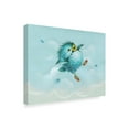 thumbnail image 2 of Trademark Fine Art 'Over The Rainbow Bird' Canvas Art by Peggy Harris, 2 of 3