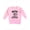 Pink Sweatshirt, variant on Cute But Feral Raccoon Funny Sweatshirt for Youth and Toddler Boys and Girls Black Sweatshirt Youth Large