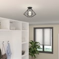 thumbnail image 3 of Livex Lighting - Geometric - 1 Light Flush Mount in Geometric Style - 13.5, 3 of 11
