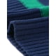 thumbnail image 5 of SUÉTER TUNIC DE RAYAS LARGAS DE MANGA CAÍDA Y CUELLO REDONDO PARA MUJERES CHIC INSPIRADOR M AZUL MARINO VERDE, 5 of 7