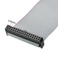 thumbnail image 3 of Cable plano IDC Uxcell con conector FC/FC tipo A de 34 pines, longitud de 3.28ft y paso de 0.1'', 3 of 5