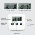 thumbnail image 2 of Generic Black TP11 Timer-Enabled Kitchen Probe Thermometer with 0-250℃ Range, 1m Cable, and 4mm Stainless Steel Probe, 2 of 6
