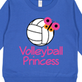 thumbnail image 3 of Inktastic Volleyball Butterfly Princess Toddler Sweatshirt, 3 of 4