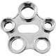 thumbnail image 1 of Multi-purpose wrench, assorted, 10 sizes, stainless steel, universal service wrench, replacement aerator (silver), 1 of 5