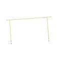 thumbnail image 1 of Soporte de barra para , soporte de fondo ajustable para fiestas, bodas festivas Oro, 1 of 8