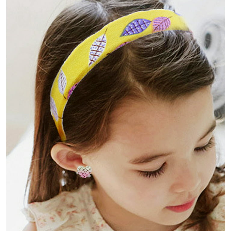 5 Pairs Little Girls Jewelry Kids Clip On Earrings Toddler Dress Up  Earrings