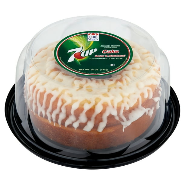 Café Valley Bakery 7UP Naturally Flavored Lemon Lime Cake Café Valley Bakery 7UP Naturally Flavored Lemon Lime Cake