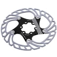 thumbnail image 1 of Bike Floating Disc Simple Installation Bicycle Brake Disc, Mountain Bike Brake Disc, High Hardness for Road Bike Parts Mountain Bike Cycling Accessory black+silver,red+silver, 1 of 7