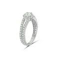 thumbnail image 3 of Diamonice 0.925 Sterling Silver 1.75 Carat White Cubic Zirconia Ring for Women | Cubic Zirconias for Everyday Womens Wear, 3 of 4