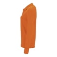 thumbnail image 3 of Sol's Polo Piqué à Manches Longues Parfait pour Femmes, 3 of 4