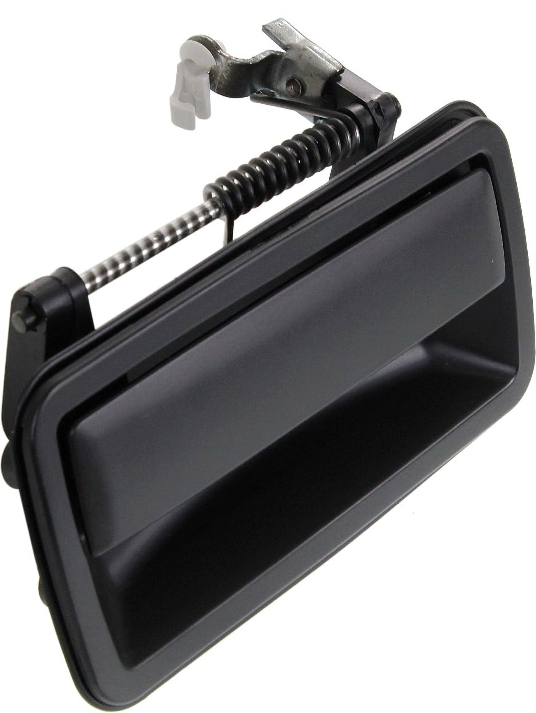 Replacement REPC491554 Exterior Door Handle Compatible with 2001-2004 Chevrolet S10 1995-2004 GMC Jimmy Rear, Left Driver Smooth Black