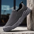thumbnail image 2 of 2026！Men'S Classic Outdoor Hiking Boots - Lightweight Breathable Slip-On Loafers with Non-Slip Rubber Sole, All-Season Low-Top Trekking Shoes Casual Wear, Durable EVA Cushi  for Mountain Hiking, Camp, 2 of 9