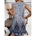thumbnail image 4 of Ekouaer Nightgown for Women Tank Night Gown Sleeveless Sleep Shirt Button Night Shirt with Pockets Soft Sleep Dress, 4 of 5