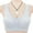 Light Blue, variant on TAGOLD Womens Plus Size Bra,Summer Casual Bras for Womens,Woman's Embroidered Glossy Comfortable Breathable Bra Underwear No Rims