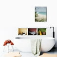 thumbnail image 6 of Beach Theme Wall Decorations Modern 12''x16'' Pictures for Bathrooms, Seacoast Framed Canvas for Bedroom & Kitchen, Home Coastal Ocean Artwork, 6 of 7