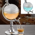 thumbnail image 5 of Miumaeov 1.5L Globe Drink Dispenser Beverage, Liquor Drink Dispenser with Tap Pump Machine, Beer Wine Whiskey Party Bar Club, 5 of 6