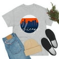 thumbnail image 4 of Chicago Skyline Shirt Blue Orange - Unisex Heavy Cotton Tee Shirt, 4 of 9