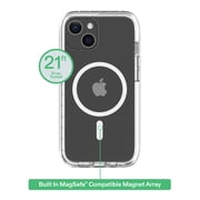 onn. MagSafe Compatible Rugged Phone Case for iPhone 16e / iPhone 15 / iPhone 14 / iPhone 13