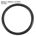 thumbnail image 2 of 10 Pcs 43mm x 3.5mm Anillos O Sello Juntas Arandelas, 2 of 5