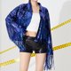 thumbnail image 1 of Chaquetas y abrigos casuales sin capucha de manga larga para mujer, cárdigan informal con borlas y lentejuelas, chaqueta corta, chaqueta casual con capucha de manga larga, top de poliéster para mujer, 1 of 3