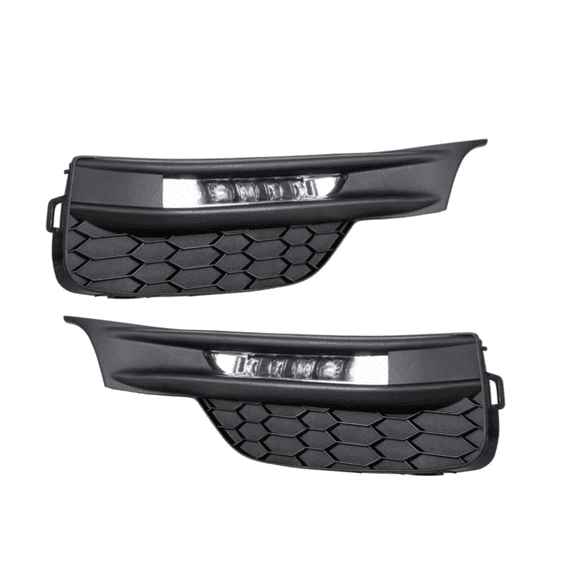 Universal LED Fog Lights Kit with Wiring Harness & Switch for 2016-2017 Honda Accord 4-Door Sedan | DRL Daytime Running Lights Bumper Replacement