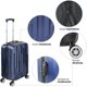 thumbnail image 4 of Juego 4 Maletas Set Viaje Resistente Rack and Pack 4 Ruedas 360 Kit Ultra, 4 of 9