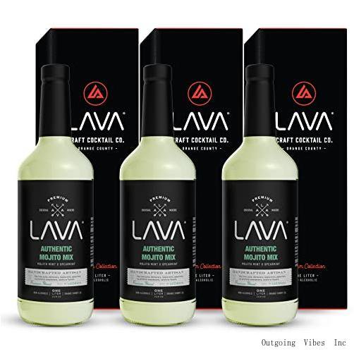 (3 Pack) Premium Authentic Mojito Mix, Made With Real Lime Juice