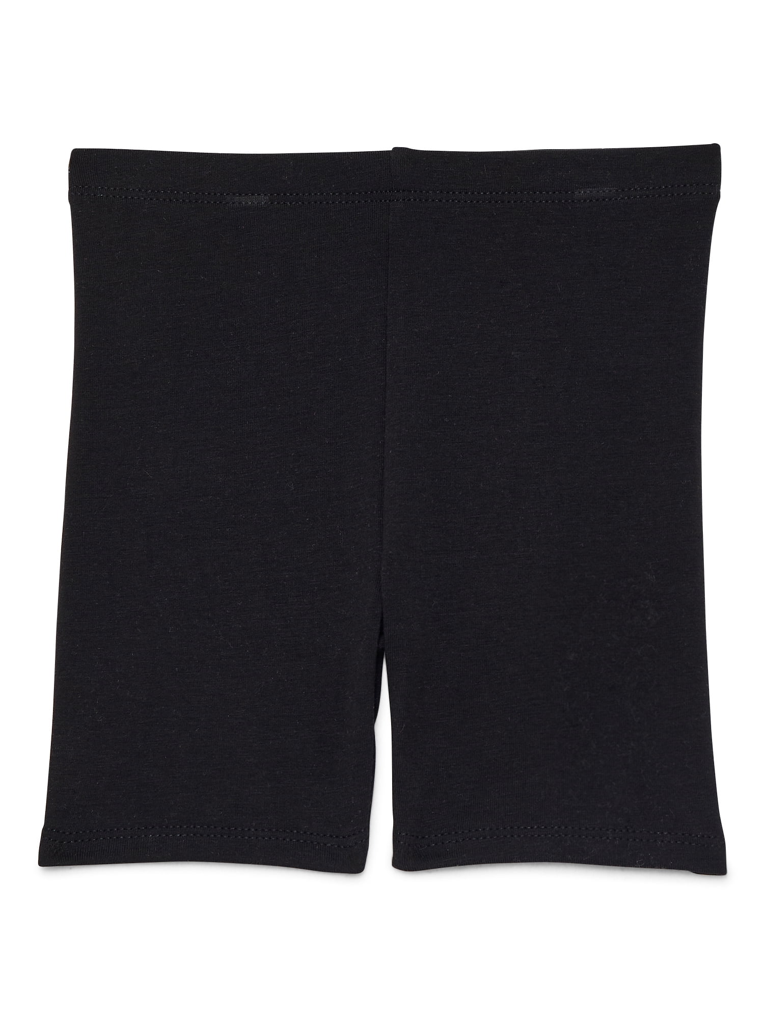 Wonder Nation Girls Bike Short, 4-Pack, Sizes 4-18 & Plus 