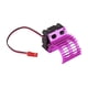 thumbnail image 1 of Ventilador disipador de calor para coche RC morado para vehículos eléctricos a escala 1/10, compatible con motores 380/390, solución de enfriamiento mejorada, 1 of 8