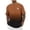 Brown, variant on Summer Oversize Shirts for Mens 2025 Fashion Print Round Neck Casual Fashion Short Sleeve Round-Neck Blouses Shirts