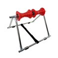 thumbnail image 3 of Rodillo de masaje para piernas y pantorrillas, compacto, multiusos, ligero, resistente y portátil, ideal para relajarse en casa, gimnasio y oficina. Rojo, 3 of 8