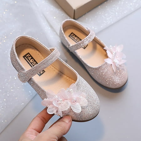 

Gubotare Baby Girl Sandals Girls Cute Strappy Open Toe Gladiator Sandal Easy On Off Lightly for Comfort (Pink 21)